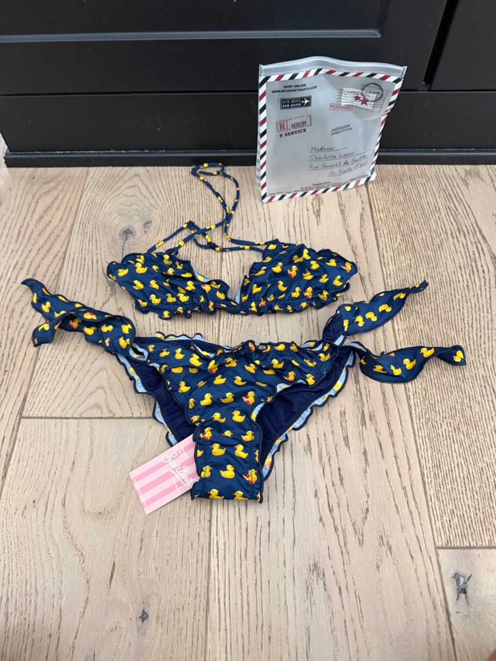 Saint Barth Ducky Swimsuit Pouch Packaging 16 years